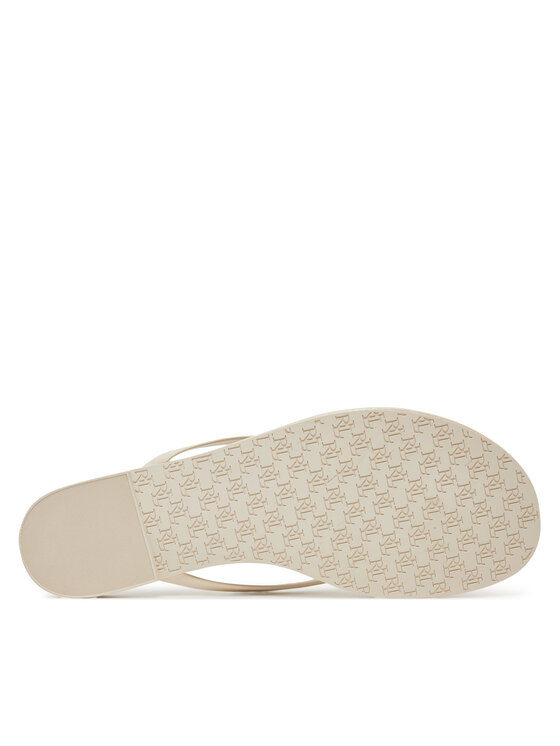 LAUREN RALPH LAUREN Šlepetės per pirštą LAUREN RALPH LAUREN Raquel 802953931009 Balta