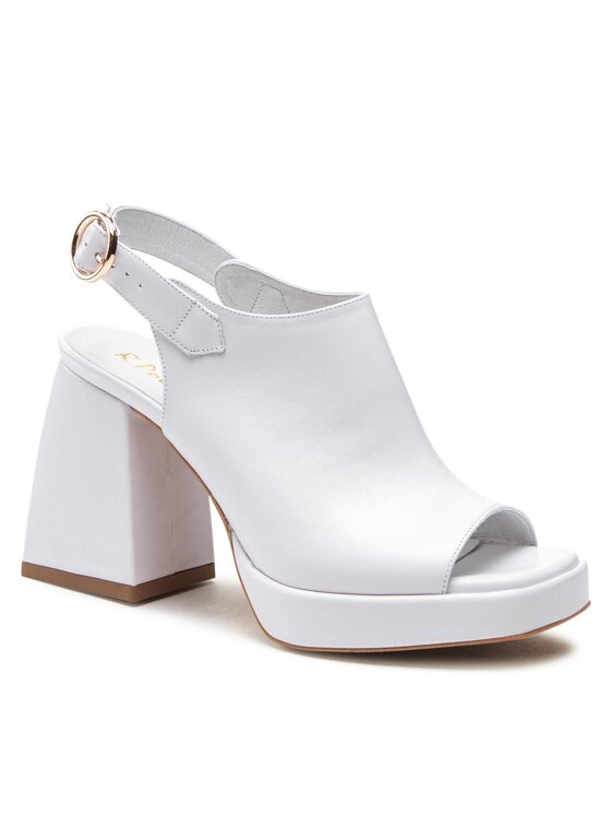 R.Polański Sandale R.Polański 1496 Alb