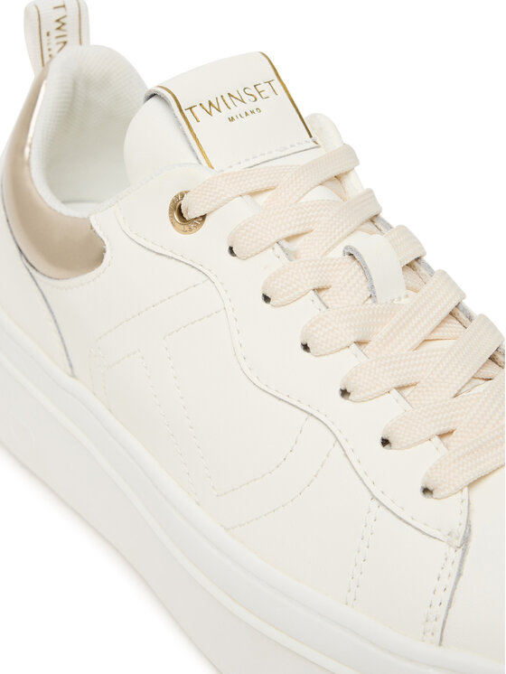TWINSET Sneakersy TWINSET 252TCP024 Biały