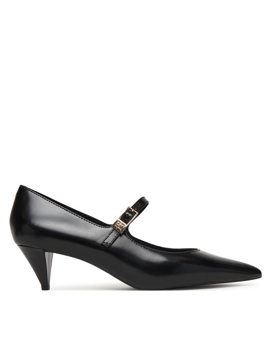 Tommy Hilfiger Tacón de aguja Tommy Hilfiger Low Pump Abrasivato FW0FW09321 Negro