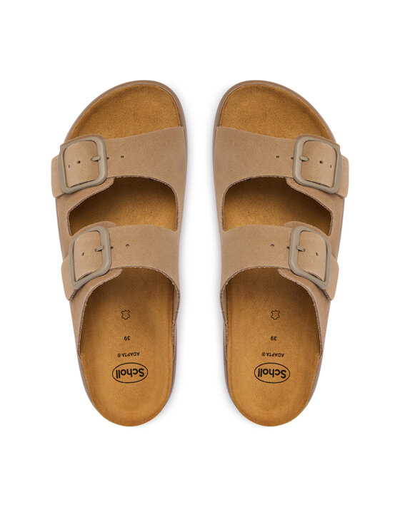 Scholl Шльопанці Scholl Noelle Chunky F01218 Бежевий