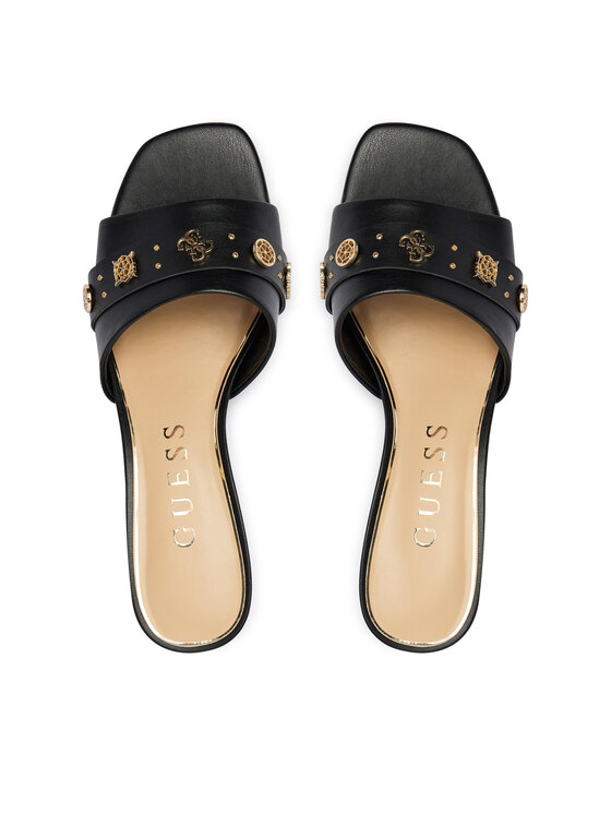 Guess Шльопанці Guess FLJGAU ELE03 Чорний