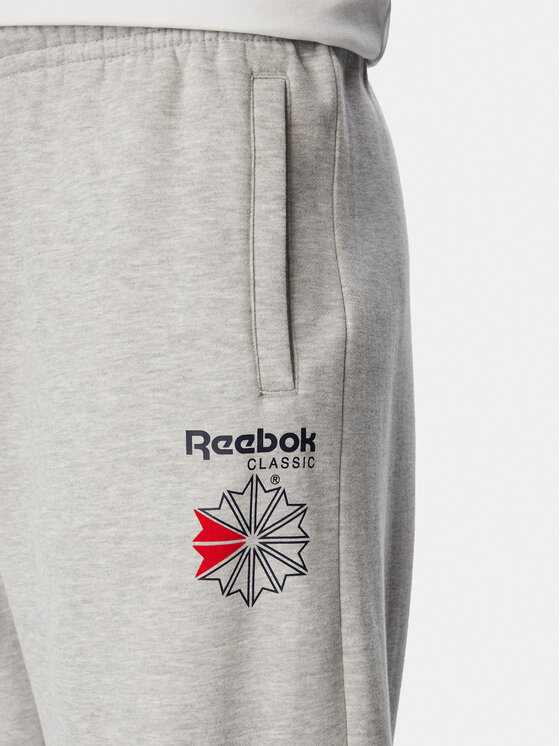 Reebok Reebok Pantalones de chándal Eryk RK25733CCM Gris claro Regular Fit
