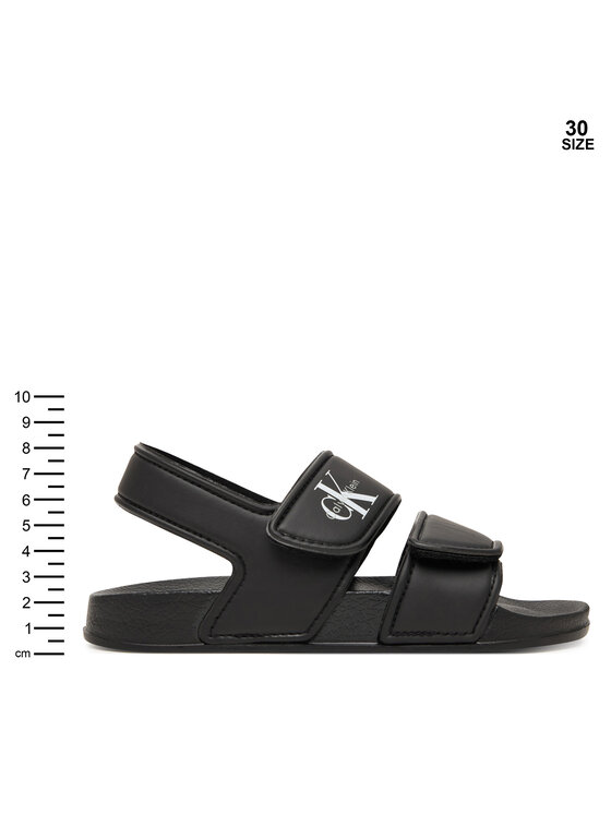 Calvin Klein Sandali Calvin Klein V1XF-83330-1172 S Nero