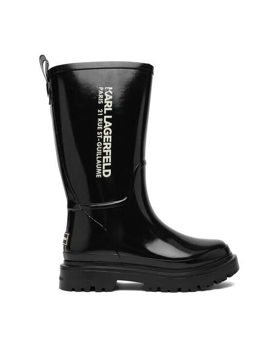 KARL LAGERFELD Γαλότσες KARL LAGERFELD KL47180S Μαύρο