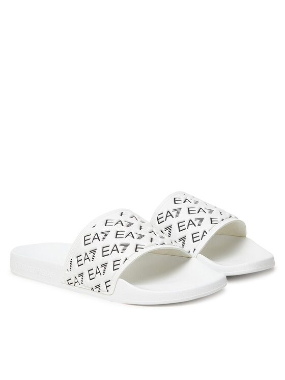 EA7 Emporio Armani Šľapky EA7 Emporio Armani 7X000109 AF15125 M0115 Biela