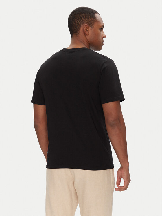 Pepe Jeans Pepe Jeans Футболка Flag PM509720 Чорний Regular Fit
