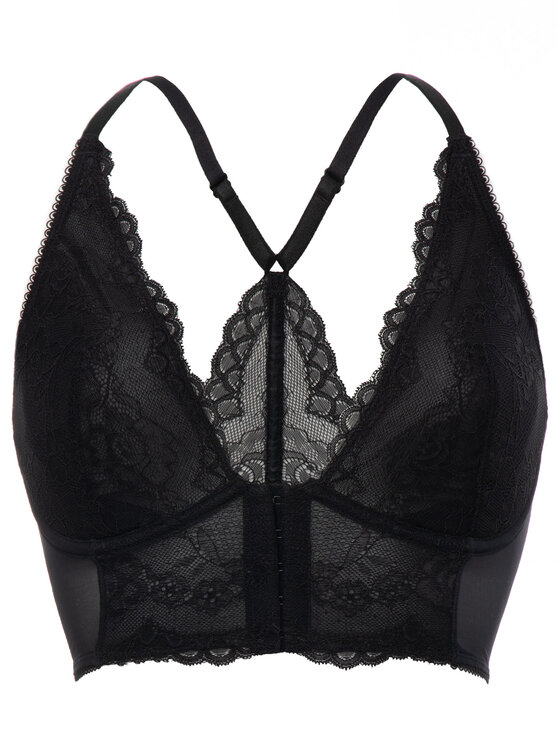 Gossard Gossard Trikotni nedrček Superboost Deep V 7718 Črna