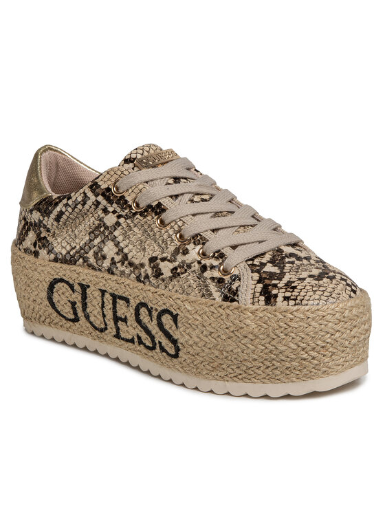 Guess Espadrilky Guess Marilyn FL6MRL PEL12 Béžová