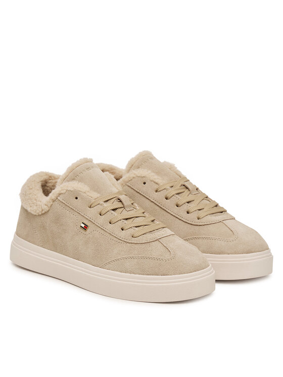 Tommy Hilfiger Αθλητικά Tommy Hilfiger Th Chic Cupsole Wl FW0FW09597 Ανοιχτό μπεζ