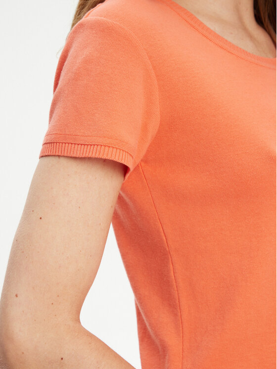United Colors Of Benetton United Colors Of Benetton Футболка 1091D1M10 Оранжевий Regular Fit