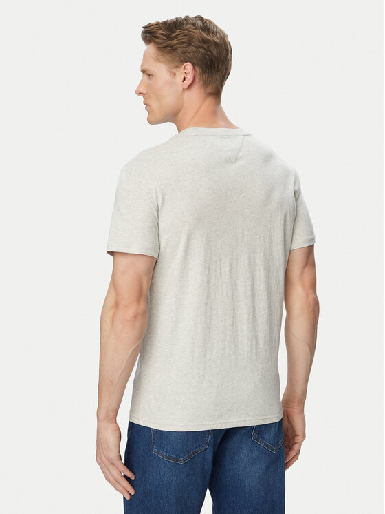 Tommy Jeans Tommy Jeans Camiseta Graphic DM0DM23376 Gris claro Slim Fit