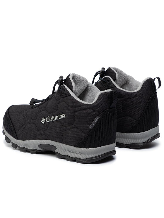 Columbia Bakancs Columbia Youth Firecamp Mid 2 Wp BY1201 Fekete