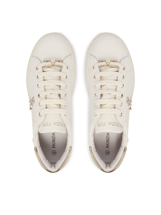 Patrizia Pepe Sneakers Patrizia Pepe PJ417.02 Alb