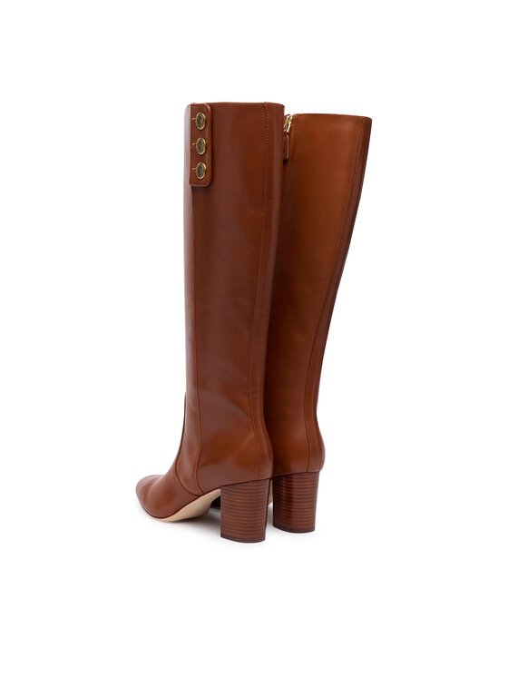 LAUREN RALPH LAUREN Čižmy LAUREN RALPH LAUREN Kenndi 802977889001 Hnedá