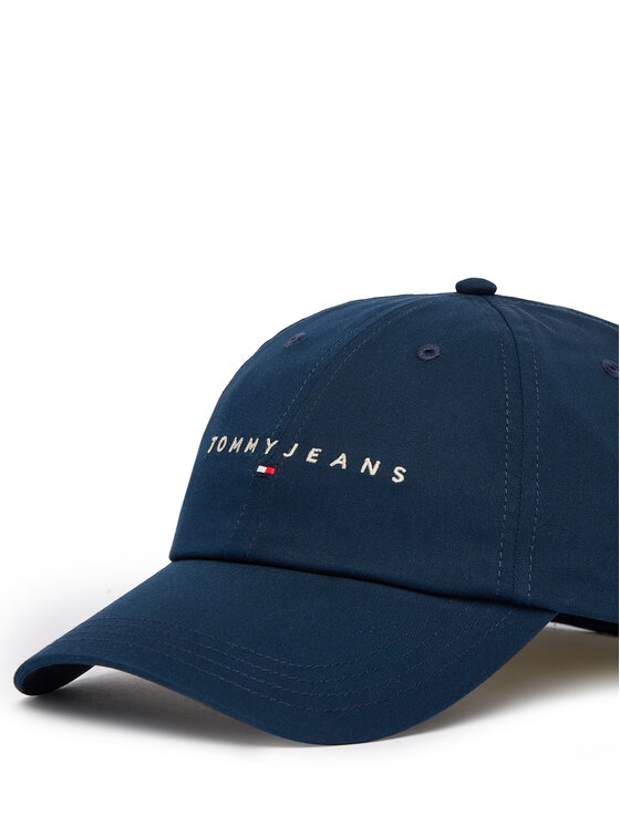 Tommy Jeans Šilterica Tommy Jeans Tjm Linear Logo Cap AM0AM12958 Tamnoplava