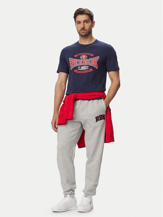 Reebok Reebok Футболка 100220202 Cиній Relaxed Fit