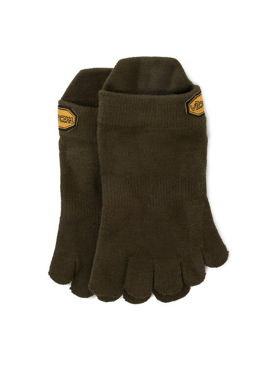 Vibram Fivefingers Skarpety krótkie Vibram Fivefingers Athletic No Show S18N01 Zielony