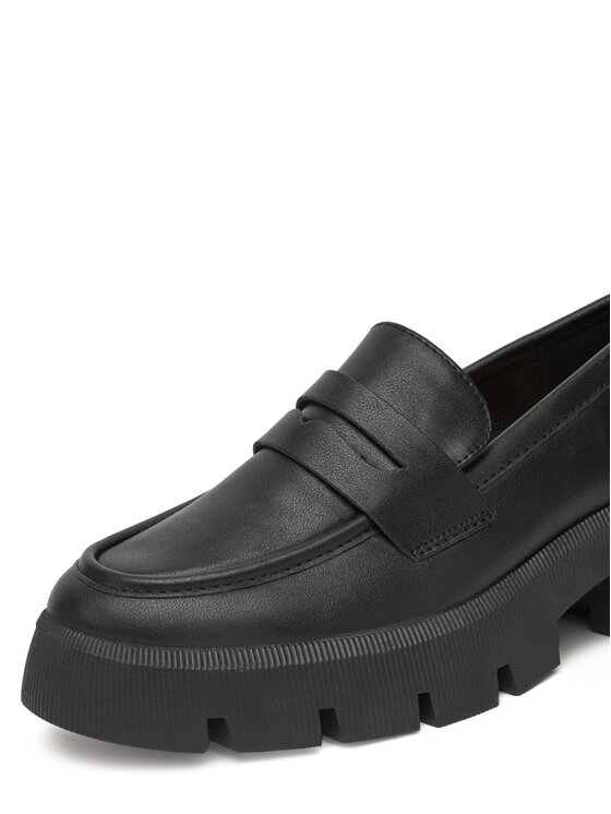 DeeZee Loafersy DeeZee S-D2 Czarny