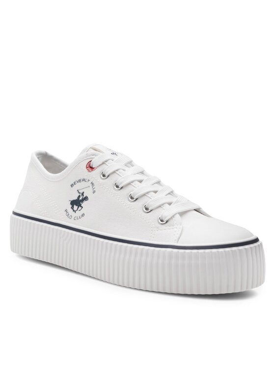 Beverly Hills Polo Club Plátenky Beverly Hills Polo Club BHPC027M Biela