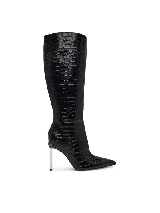 Guess Kozačky Guess FLFCYY LEP11 Černá