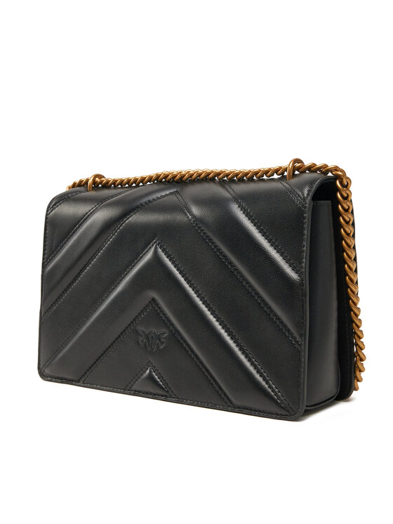 PINKO Дамска чанта PINKO Love One Classic Light Dc PE 25 PLTT 104549 A26Z Черен