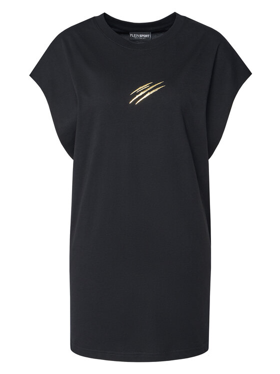 Plein Sport Plein Sport Майка PAEC MRK0104 STE001N Чорний Regular Fit