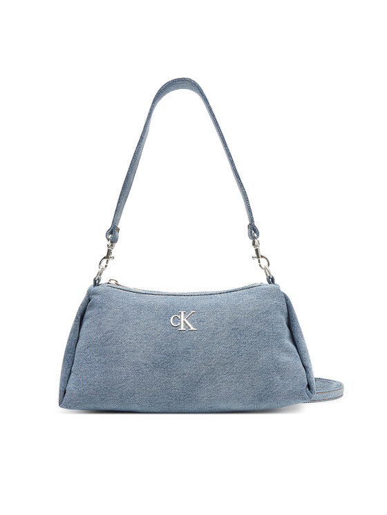 Calvin Klein Torebka Calvin Klein Denim Layla Shoulder Bag Sm LV04F3222G Niebieski