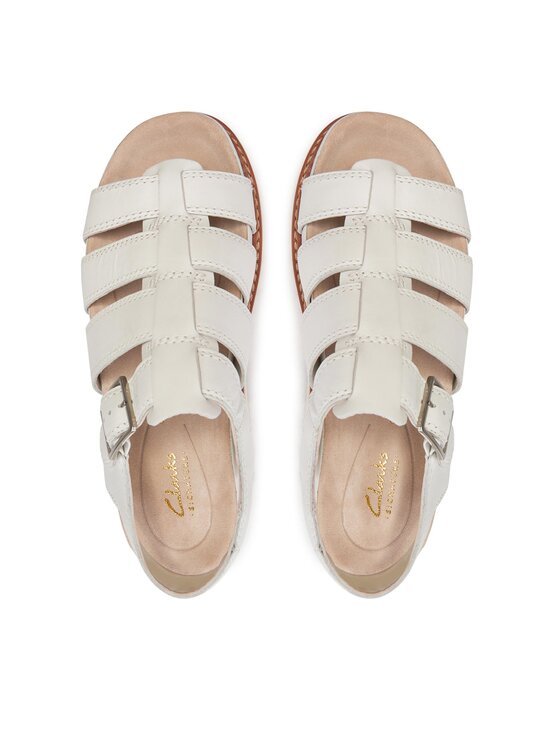 Clarks Босоніжки Clarks Orianna Twist 26176318 Білий