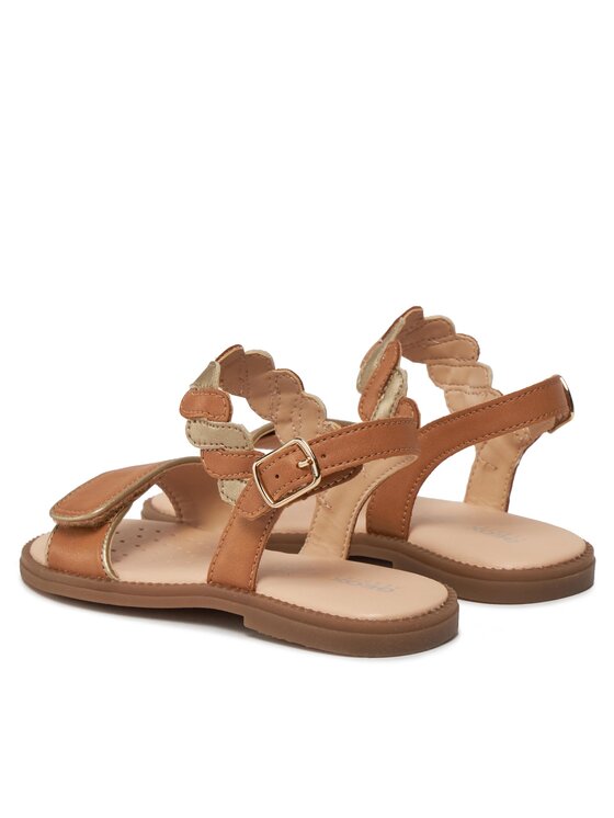 Geox Sandále Geox J Sandal Karly Girl J4535G 054AJ C5B2U S Béžová