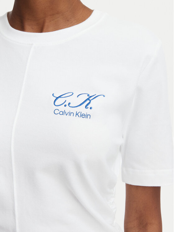 Calvin Klein Jeans Calvin Klein Jeans Camiseta LV047G808G Blanco Slim Fit