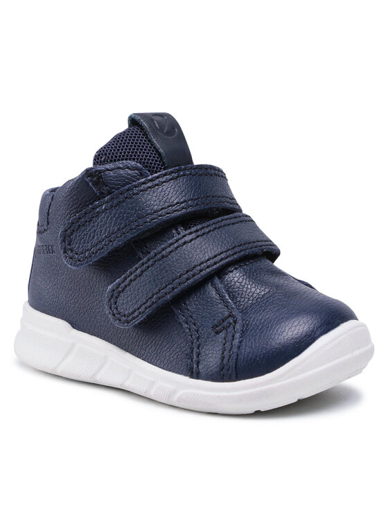 ECCO Šnurovacia obuv ECCO First GORE-TEX 75439101303 Tmavomodrá