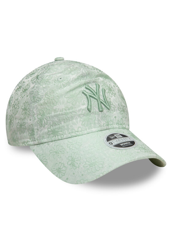 New Era Бейсболка New Era New York Yankees Floral 9Twenty 60595377 Зелений