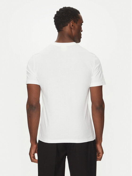 Calvin Klein Calvin Klein Camiseta Chest Logo K10K114146 Blanco Regular Fit