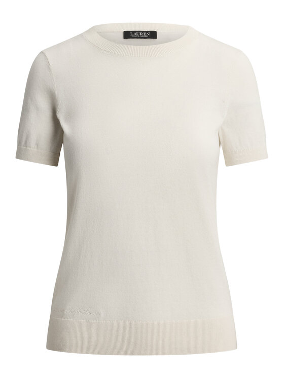 LAUREN RALPH LAUREN LAUREN RALPH LAUREN Camiseta 200P14055500 Crema Regular Fit