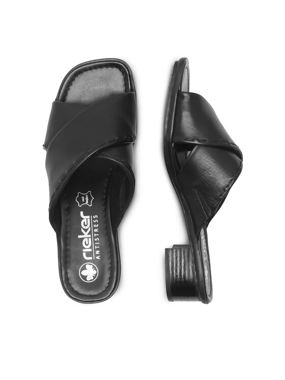 Rieker Šlepetės Rieker 62690-00 Juoda