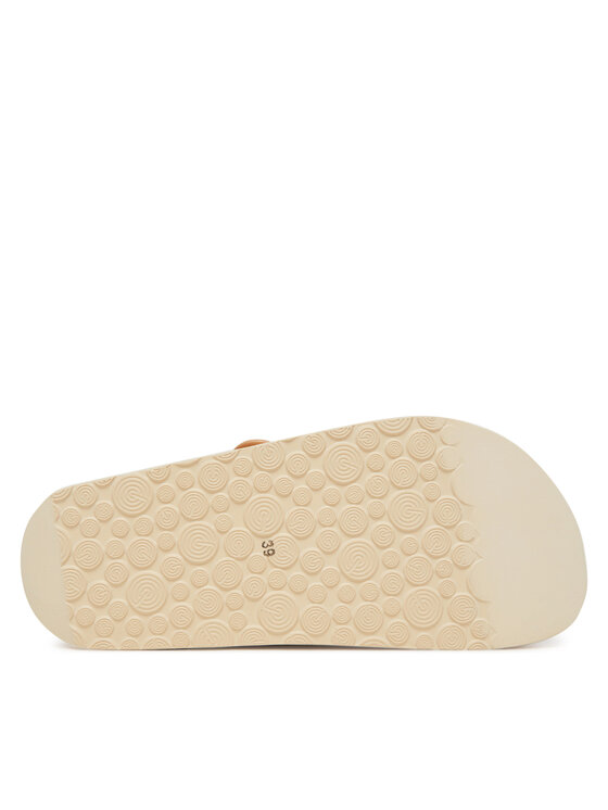 Genuins Шльопанці Genuins Hawaii Raffia G106361 Бежевий