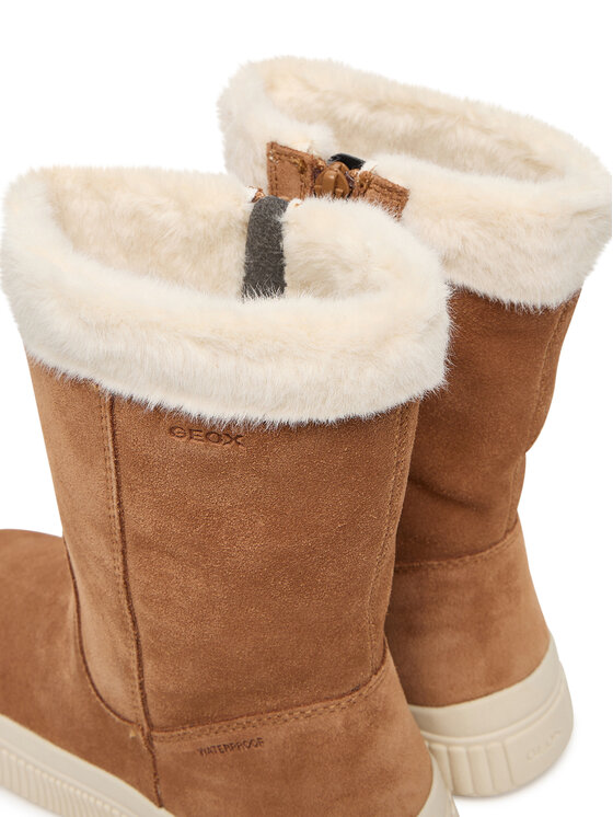 Geox Zābaki Geox J Laquinny Wpf J56NFB 00022 C6627 D Brūns