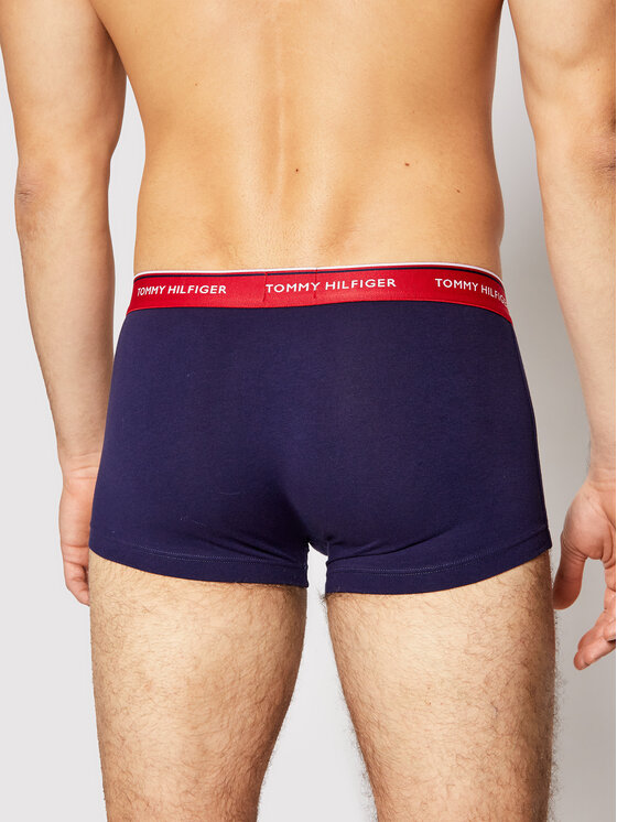 Tommy Hilfiger Tommy Hilfiger Set di boxer 3P Lr Trunk 1U87903841 Blu scuro