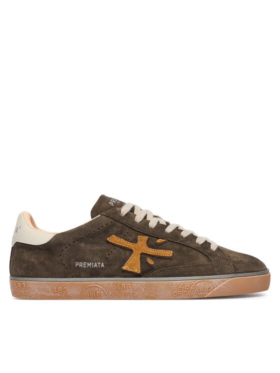 Premiata Sneakersy Premiata Steven Var 7627 Tmavo zelená