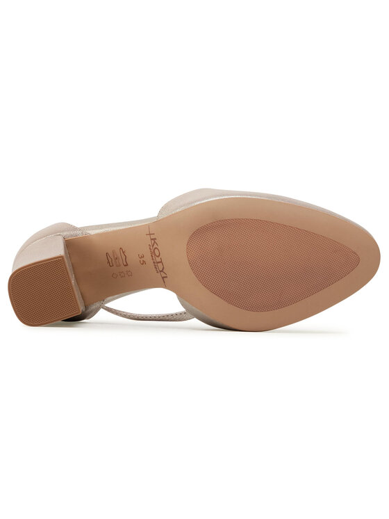 Kotyl Zapatos hasta el tobillo Kotyl 7105 Oro