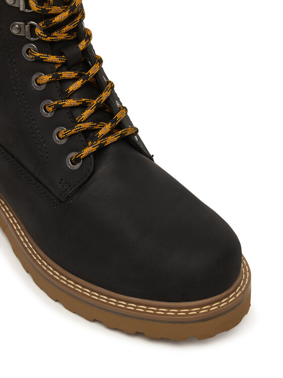 Tommy Jeans Botines planos Tommy Jeans Archive '01 Boot High Lth Wpm EM0EM01757 Negro