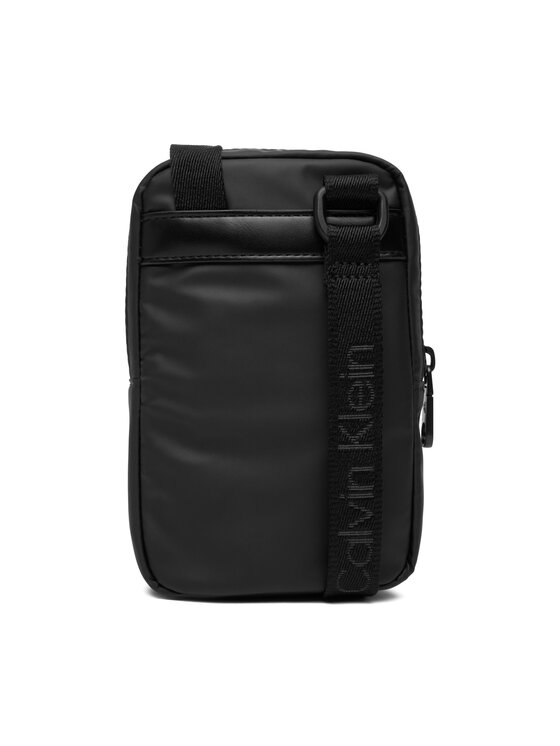 Calvin Klein Ľadvinka Calvin Klein Puffer Utility Phone Crossbody LV04D1115G Čierna