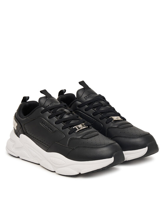 Plein Sport Sneakersy Plein Sport FAES USC0855 SLE004N Čierna