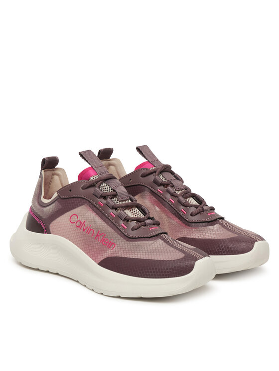 Calvin Klein Sneakersy Calvin Klein Light Eva Run Lup Transp Ripst HW0HW02998 Różowy