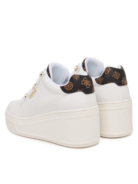 Guess Снікерcи Guess FLTRZY ELE12 Білий