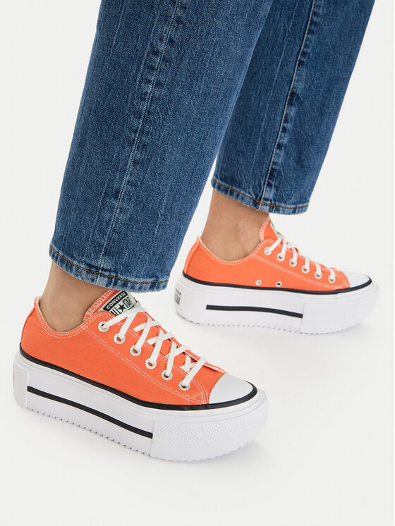 Converse Кеди Converse Chuck Taylor All Star Lift Double Stack Platform A16284C Червоний