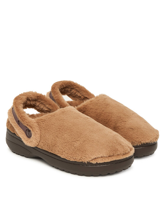Crocs Kapcie Crocs Classic Unfurgettable Clog 211116 Brązowy
