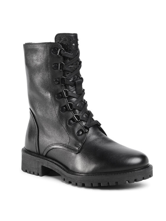 Geox Trapery Geox D Hoara G D04FTG 00085 C9999 Czarny