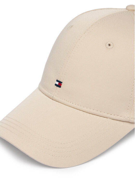 Tommy Hilfiger Gorra con visera Tommy Hilfiger Flag Cotton 6 AM0AM13008 Beis